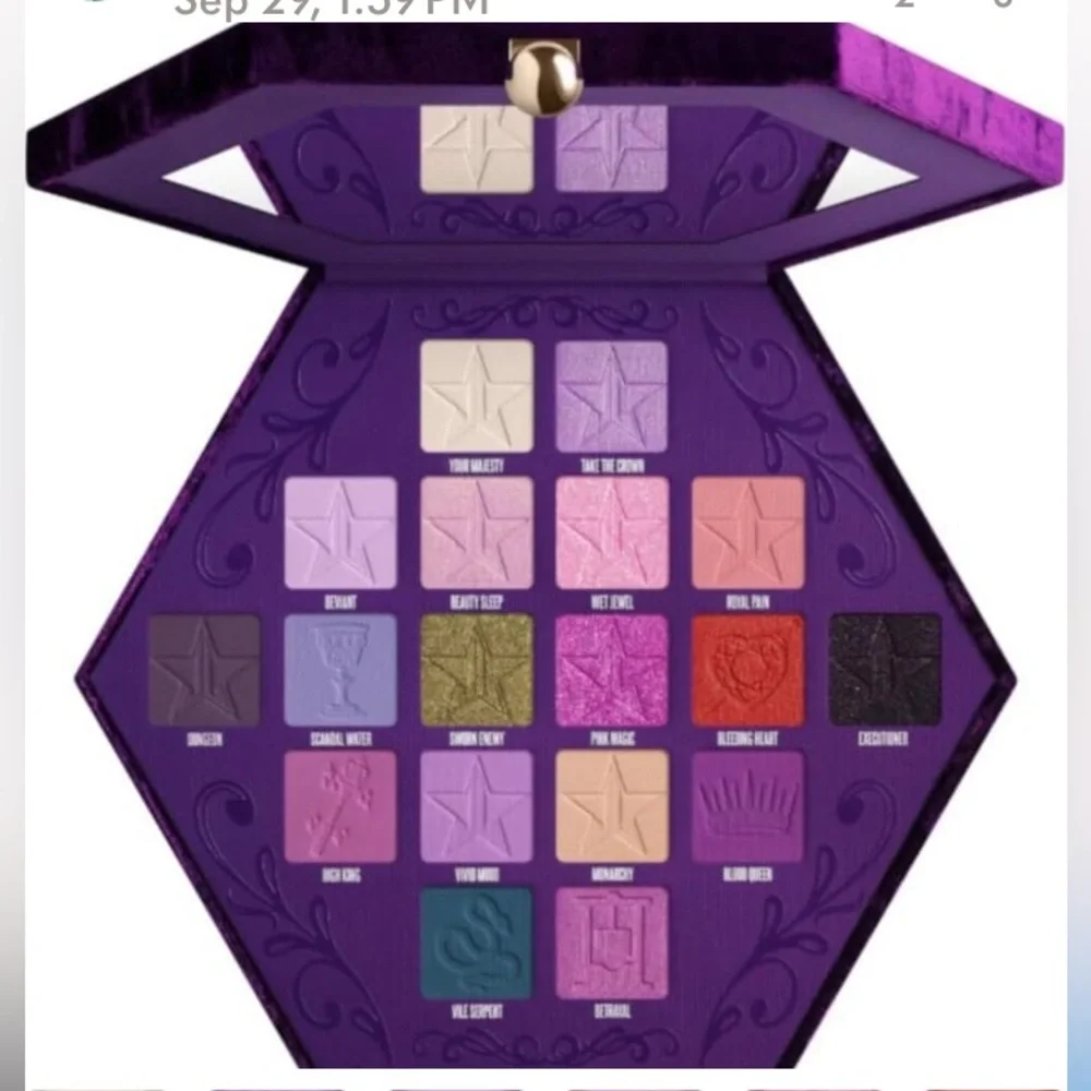 ⛄️Jeffrey Star NWT Blood Lust Artistry Palette